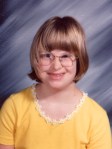 Hillary Grace Dilling school portrait - Sept 1996