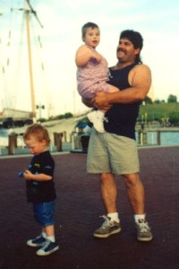 Victoria and family at Inner Harbor, Baltimore, MD